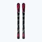 Детски ски за спускане със ски автомати Salomon QST Jr Black S + C5 GW black/neon punch