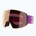 Скиорскa маска Salomon Skarn Prime Sigma S2+S1 ultra violet/sigma copper/sigma clear pink