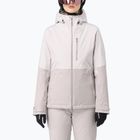 Дамско скиорско яке Salomon Highland white sand/silver cloud