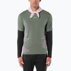 Мъжка тениска за бягане Salomon Sense Aero GFX Tee SS castor gray/pink frosting