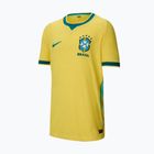 Детска футболна тениска Nike Brazil 2026/27 Match Home canary/light mint/geode teal