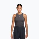 Дамска тениска Nike One Fitted Dri-Fit Cropped Tank thunder grey/white