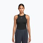 Дамска тениска Nike One Fitted Dri-Fit Cropped Tank thunder black/white