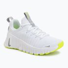 Дамски обувки за тренировка Nike Free Metcon 6 white/volt/metallic silver