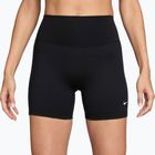 Дамски шорти Nike One High-Waisted Biker 5„ black/white