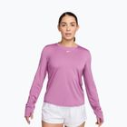 Блуза с дълъг ръкав за тренировка Nike One Classic Dri-Fit light magenta/white