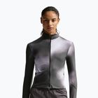 Дамски суитшърт за бягане Nike Swift Dri-Fit Full Zip Mid-Layer dark smoke grey/light smoke grey