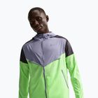 Мъжко яке за бягане Nike Impossibly Light Windrunner iron purple/black/lime blast