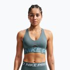 Спортен сутиен Nike Pro Sculpt Medium Support mineral slate/denim turquoise/white