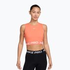 Дамски тренировъчен топ Nike Pro Dri-Fit crimson bliss/white