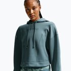 Дамски суитшърт за тренировка Nike Pro Therma-Fit Hoodie mineral slate/white