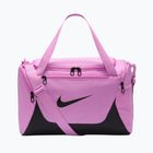 Чанта за тренировка/фитнес Nike Brasilia Duffel Extra Small 24 l light magenta/black/black
