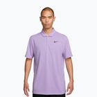 Мъжка тениска/фланелка за тенис Nike Court Dri-Fit Polo Solid violet mist/black