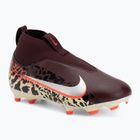 Детски футболни обувки Nike United Jr. Mercurial Superfly 10 Academy MG burgundy crush/metallic silver