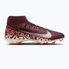 Мъжки футболни обувки Nike United Mercurial Superfly 10 Academy MG burgundy crush/metallic silver