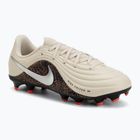 Детски футболни обувки Nike United Jr. Tiempo Maestro Academy MG fossil/burgundy crush/metallic silver