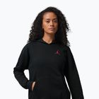 Дамски суитшърт Jordan Fleece Hoodie black/gym red