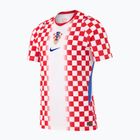 Мъжка футболна фланелка Nike Dri-Fit Croatia Stadium Home 2026 white/university red