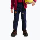 Детски футболни панталони Nike FC Barcelona Tech Woven blackened blue/black/mineral yellow
