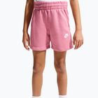 Детски шорти Nike Sportswear Club Fleece peony/peony/white