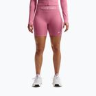 Дамски тренировъчни шорти Nike Pro Seamless High Waisted Biker 5" peony/white