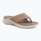 Дамски чехли SKECHERS Ultra Flex 3.0 Rhythm Waves brown