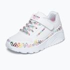 Детски обувки SKECHERS Uno Lite Heart Craze white/multi