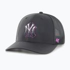47 Марка New York Yankees Volcanic Trucker бейзболна шапка черна
