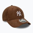 Шапка с козирка New Era Cord 9Forty Mcrown New York Yankees dark auburn/dark autumn