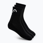 Чорапи HEAD Tennis 3P Club Short Crew 3 чифта black