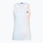 Дамска фланелка за тенис HEAD Agility Tank Top apricot/print vision