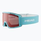 Детска скиорска маска HEAD Contex Yuki Jr red/blue