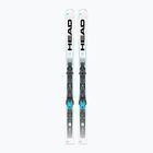 Ски за спускане със ски автомати HEAD WC Rebels e.SLR LYT-PR + PR 11 GW white/blue