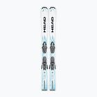 Детски ски за спускане със ски автомати HEAD Supershape JRS + Jrs 7.5 GW CA white/blue