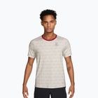 Мъжка тениска Nike Court Advantage light bone/tough red/black