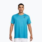 Мъжка тениска Nike Court Dri-Fit Advantage baltic blue/black