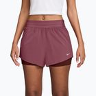 Дамски шорти за бягане Nike Swift Mid-Rise 2in1 pink smoke/mystic dates