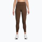 Дамски тренировъчен клин Nike One High-Waisted 7/8 cacao wow/white