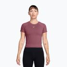 Дамска тренировъчна тениска Nike Pro Seamless pink smoke/white