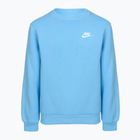 Детски суитшърт Nike Sportswear Club Fleece football blue/white