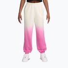 Детски панталони Nike Sportswear Studio sail/playful pink