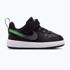 Детски обувки Nike Court Borough Low black/smoke grey/white/illusion green