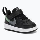 Детски обувки Nike Court Borough Low black/smoke grey/white/illusion green