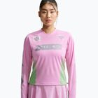 Дамска блуза за бягане с дълъг ръкав Nike Swift Jersey Top pink rise/illusion green