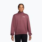Дамски суитшърт за тренировка Nike Studio Fleece Sport pink smoke/mystic dates/white