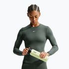 Дамска блуза с дълъг ръкав за  тренировка Nike One Fitted camo green/white