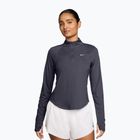 Дамска блуза за бягане с дълъг ръкав Nike Tempo Swoosh Run Dri-Fit 1/4-Zip LS gridiron/white