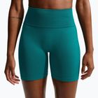 Дамски къси панталони/шорти Nike Pro Seamless High-Waisted Biker 5" bright spruce