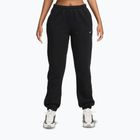 Дамски панталони Nike Studio Fleece total black/sail