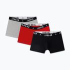 Мъжки боксерки Nike Jordan Flight Cotton Trunk 3бр в червено/черно за фитнес
